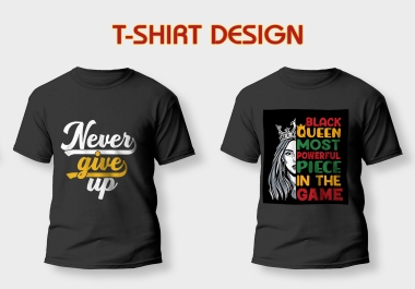 Modern Tshirt Design within 24 hours