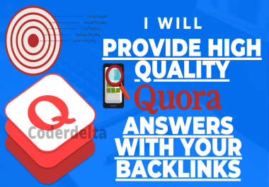 I will Provide 5 High Quality Qoura Answers