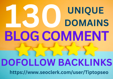 130 Unique Domain Backlinks on DA 30+ for Fast SEO Growth