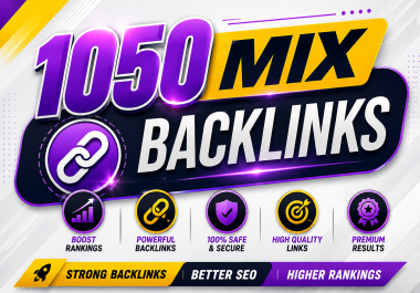 I will build high authority manual SEO dofollow/nofollow mix backlinks for powerful link building