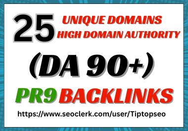 Get 25 Powerful DA 90+ Profile Backlinks for Maximum SEO Authority