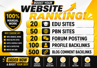 Dominate your website ranking with our powerful backlinks strategy