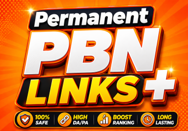 Get Permanent Sticky Unique Domains 20 PBN Backlinks from DA 50+
