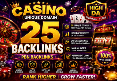 Dominate your website ranking with powerful pbn casino backlinks