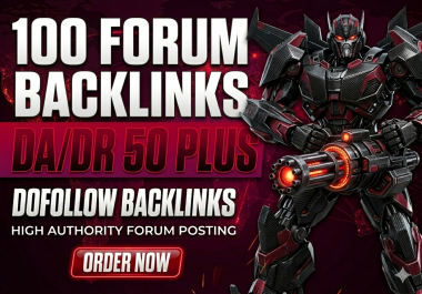 I Will Create 100 High Quality Forum Backlinks for SEO and Traffic