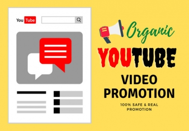 I will do viral promotion and marketing for youtube video