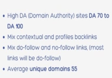 I Will Give 100 PR9 - DA Domain Authority 70+ Backlinks
