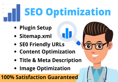 I will do On-Page SEO optimization for your website ranking on google