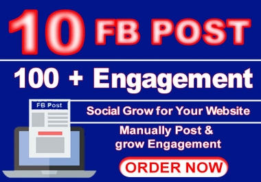 promote your Website to our Facebook for Increase traffic