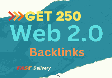 250+ Web2.0 Blogpost Backlink Properties Package boosts your SEO rankings