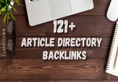 I Will Make 121+ Article Directory Backlinks SEO Submission