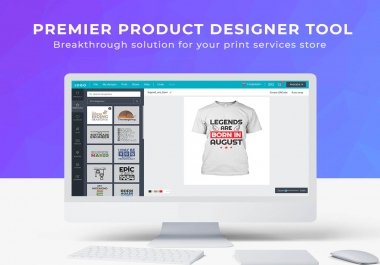 T Shirt Printing,  Designing,  Ecommerce Website With WordPress
