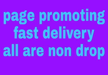 500+ naturally grow world wide page promotion with fast delivery