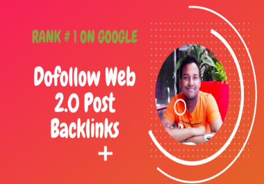 I Will create 100 super web 2.0 Blogs properties dofollow contextual backlinks With Login
