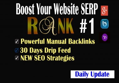 Super Ranking SOLUTION - Get Rank on Top of Google FAST - Updated Manual Link Authority