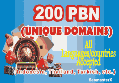 PBN BOOSTER - I will create 200 Aged Homepage PBN Post to HELP Ranking FAST - DA 50+ To DA 80