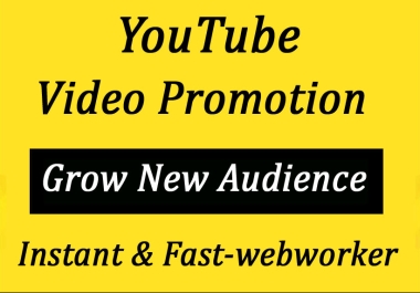 YouTube Video promotion via Social media Marketing