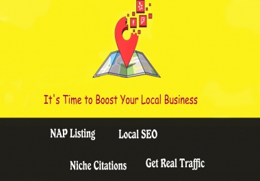 Add 50 NAP listing or citation for boosting Local SEO