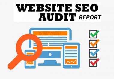 Will Manually Do Technical Audit Of Your Website And Gives Recommendations For Improvement