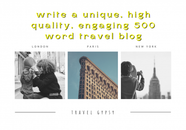 write a unique,  high quality,  engaging 500 word travel blog