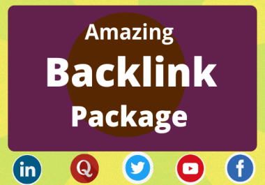 Promote your website Amazing High Authority social Backlink Package to Targeted Traffic