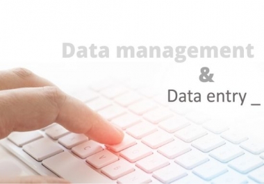 Data entry and Data collection