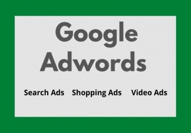 I will setup,  optimize and manage google ads PPC campaign for adwords