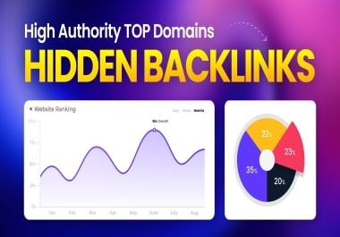 Exclusive 5 High Authority Hidden Backlinks Created From TOP Domains