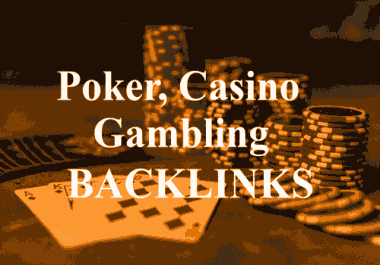 2500 poker,  casino and gambling pbn backlinks
