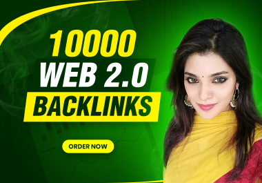 10,000 Web 2.0 Backlinks Permanent Homepage