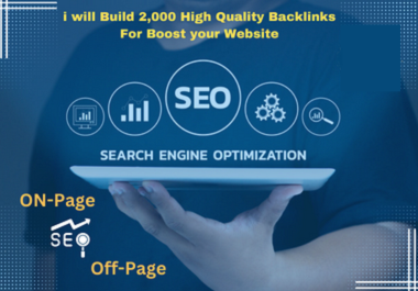 2000 High Authority Backlinks Skyrocket Your Website's SEO Performance Now