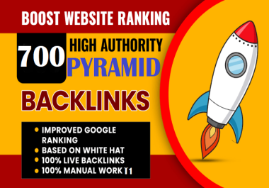 All In One 700 Links Pyramid Safe SEO BackIinks for boost your Top Ranking With our offer