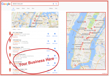I will Do and create 350 local google map citations for local Business SEO