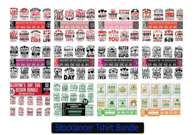 I will give you print ready typography t shirt bundle for your business