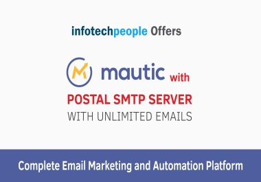 I will install POSTAL SMTP server with MAUTIC email automation software