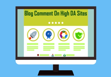 Create 200 Niche Relevant Blog Comment On High DA Sites