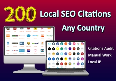 I Will Do 200 Top USA Local Business Listing Citation