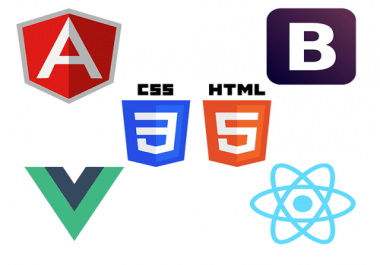 Web Designs - Creating,  HTML,  CSS,  Bootstrap 4 & PHP