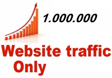 I give you 10 days traffic to 1.000,000 real visitors to your site