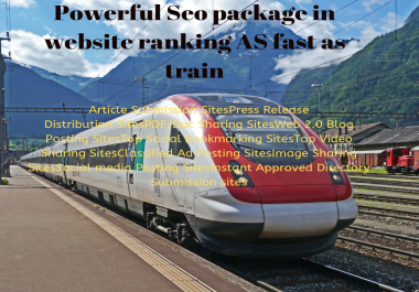 Powerful Seo package in ranking your website
