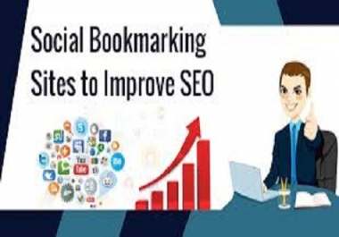 I will do 35 social bookmarking on high PR backlinks