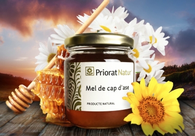 An advertising picture for food