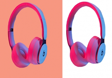 I will remove unwanted background image from your 5 photos