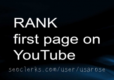 Rank Your Video On YouTube,  Search Results Top Page 1,  YouTube SEO