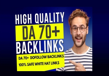 Build 70 SEO Backlinks with High Quality Dofollow Contextual Link Building