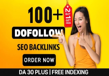 Skyrocket Ranking with 100 High Quality Dofollow SEO Backlinks