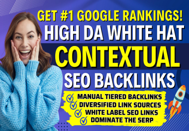200 High Quality Contextual SEO Dofollow Backlinks