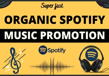 I will do real organic music songs promotion for track streams