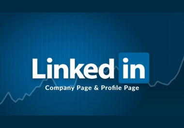 We will grow 500+ LinkedIn company page and profile page Followers