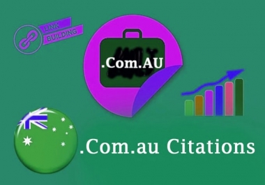 I will provide 30 australian com au domain links,  backlinks 10 USD
